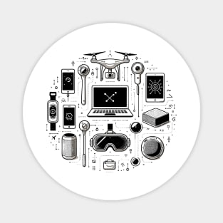 Gadgets The Tools of The Modern Age Magnet